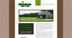 Desktop Screenshot of greenbladeturfandsod.com