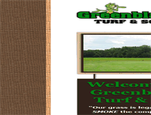 Tablet Screenshot of greenbladeturfandsod.com